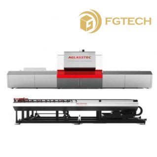 Fge-Hf2500 Automatic Glass Roller Seaming / Arrising Machine Production Line
