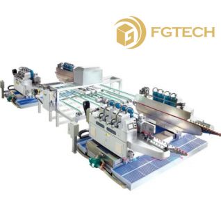 Straight Line Glass Pencil Edger Processing Machine for Solar Glass Home Appliance Glass