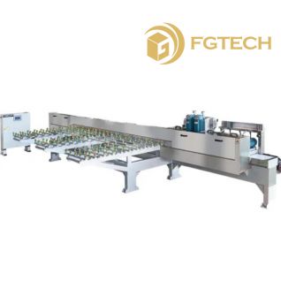 Horizontal Irregular Glass Edger Grinding and Polishing Machine